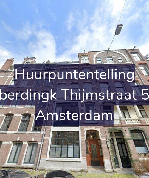 Foto gevel Huurpuntentelling voor Alberdingk Thijmstraat 5-2, Amsterdam