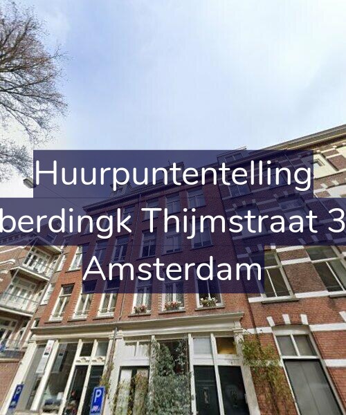 Foto gevel Huurpuntentelling voor Alberdingk Thijmstraat 3-3, Amsterdam