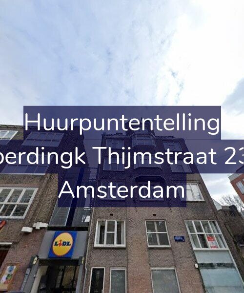 Foto gevel Huurpuntentelling voor Alberdingk Thijmstraat 23-3, Amsterdam