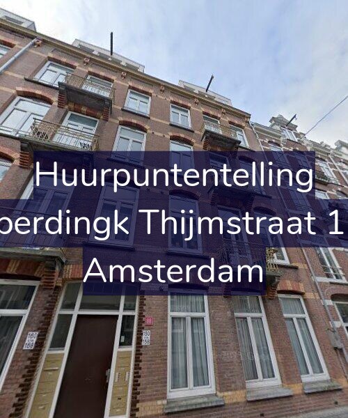 Foto gevel Huurpuntentelling voor Alberdingk Thijmstraat 154, Amsterdam