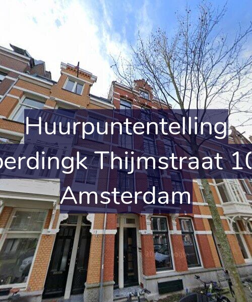 Foto gevel Huurpuntentelling voor Alberdingk Thijmstraat 10-C, Amsterdam