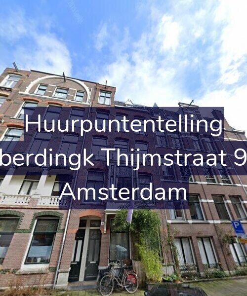 Foto gevel Huurpuntentelling voor Alberdingk Thijmstraat 9-2, Amsterdam