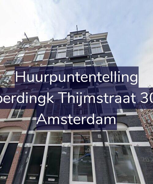 Foto gevel Huurpuntentelling voor Alberdingk Thijmstraat 30-3, Amsterdam