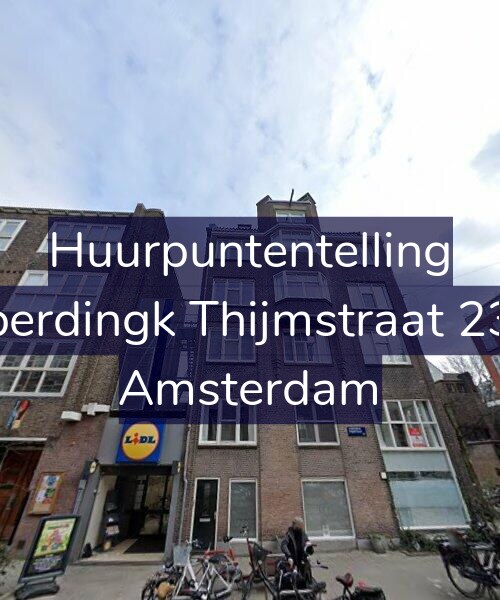 Foto gevel Huurpuntentelling voor Alberdingk Thijmstraat 23-1, Amsterdam