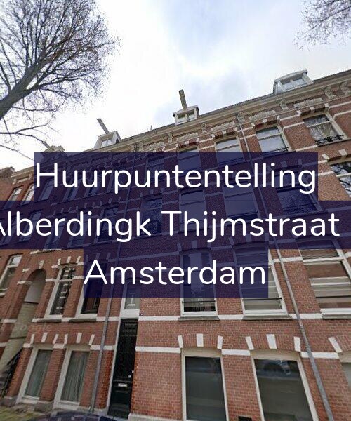 Foto gevel Huurpuntentelling voor Alberdingk Thijmstraat 2, Amsterdam