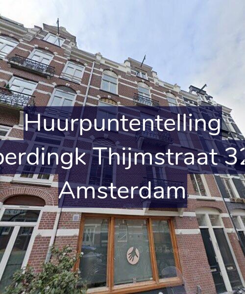 Foto gevel Huurpuntentelling voor Alberdingk Thijmstraat 32-3, Amsterdam