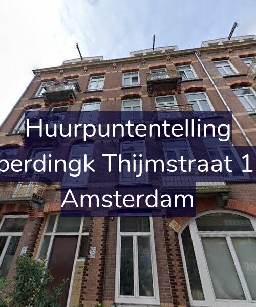 Foto gevel Huurpuntentelling voor Alberdingk Thijmstraat 170, Amsterdam