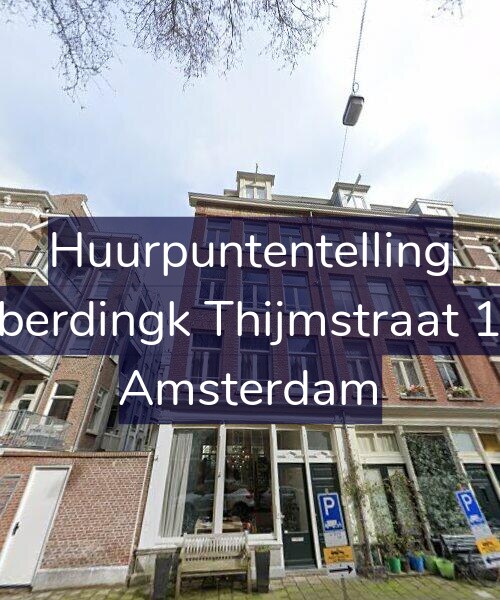 Foto gevel Huurpuntentelling voor Alberdingk Thijmstraat 1-1, Amsterdam