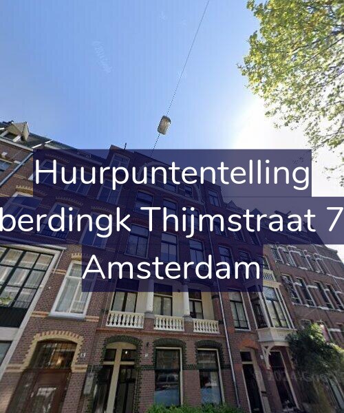 Foto gevel Huurpuntentelling voor Alberdingk Thijmstraat 7-3, Amsterdam