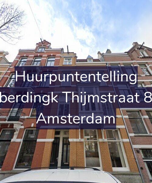 Foto gevel Huurpuntentelling voor Alberdingk Thijmstraat 8-2, Amsterdam