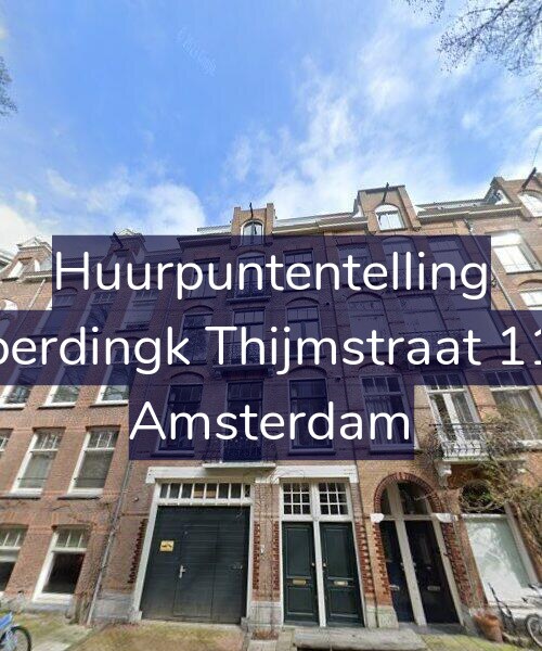 Foto gevel Huurpuntentelling voor Alberdingk Thijmstraat 11-3, Amsterdam