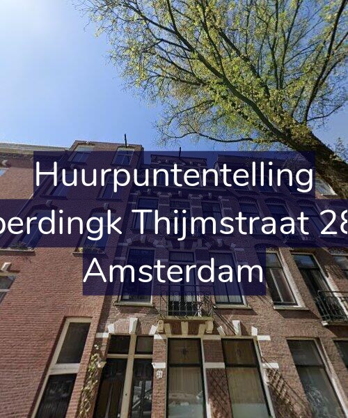 Foto gevel Huurpuntentelling voor Alberdingk Thijmstraat 28-3, Amsterdam