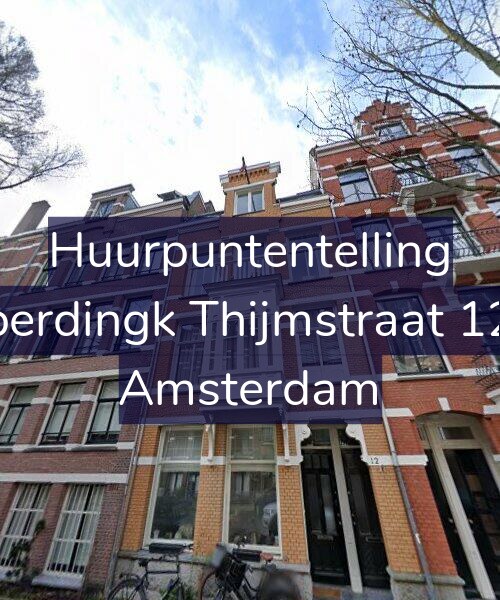 Foto gevel Huurpuntentelling voor Alberdingk Thijmstraat 12-2, Amsterdam