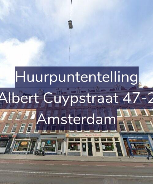 Foto gevel Huurpuntentelling voor Albert Cuypstraat 47-2, Amsterdam