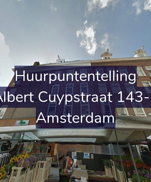 Foto gevel Huurpuntentelling voor Albert Cuypstraat 143-3, Amsterdam