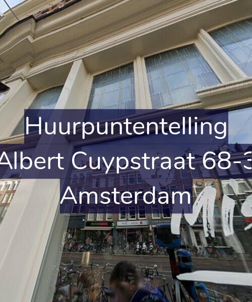 Foto gevel Huurpuntentelling voor Albert Cuypstraat 68-3, Amsterdam