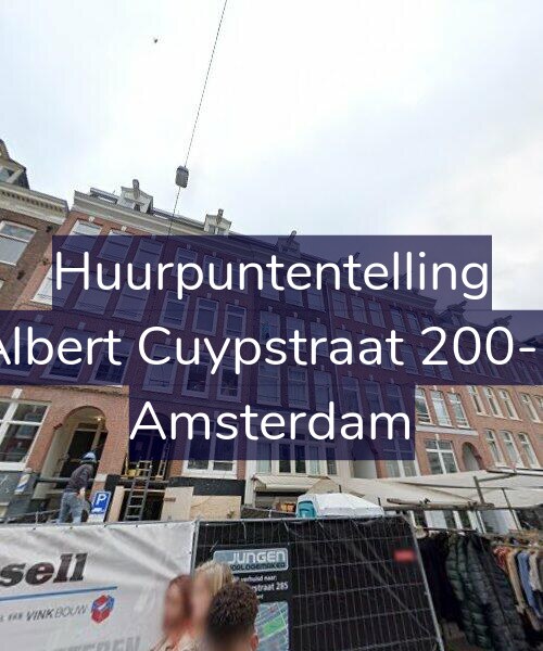 Foto gevel Huurpuntentelling voor Albert Cuypstraat 200-2, Amsterdam