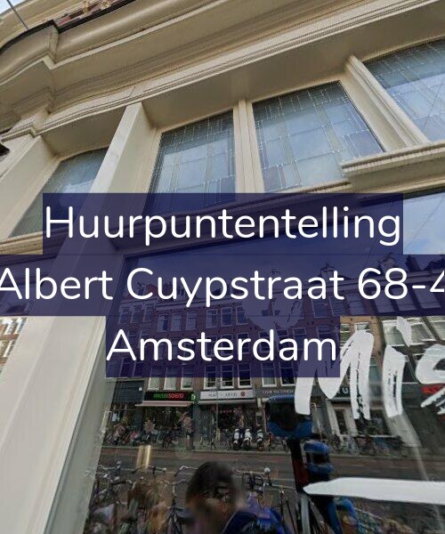 Foto gevel Huurpuntentelling voor Albert Cuypstraat 68-4, Amsterdam