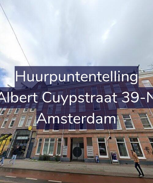 Foto gevel Huurpuntentelling voor Albert Cuypstraat 39-N, Amsterdam