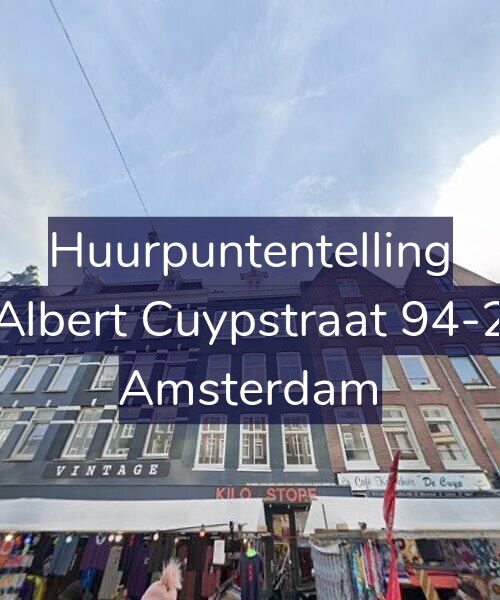 Foto gevel Huurpuntentelling voor Albert Cuypstraat 94-2, Amsterdam
