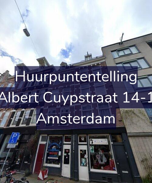 Foto gevel Huurpuntentelling voor Albert Cuypstraat 14-1, Amsterdam