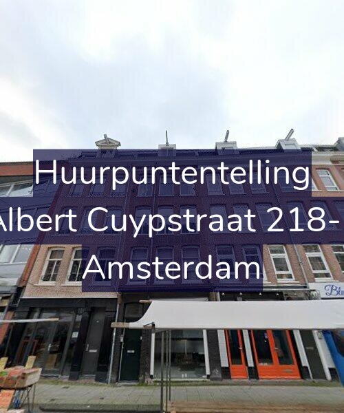 Foto gevel Huurpuntentelling voor Albert Cuypstraat 218-2, Amsterdam