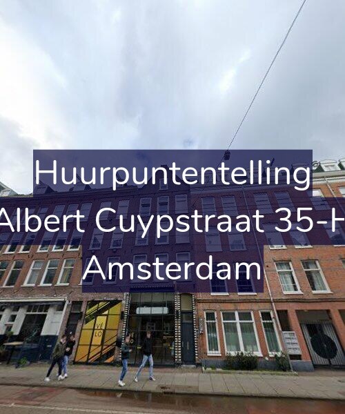 Foto gevel Huurpuntentelling voor Albert Cuypstraat 35-H, Amsterdam
