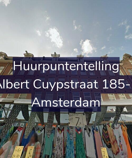Foto gevel Huurpuntentelling voor Albert Cuypstraat 185-K, Amsterdam