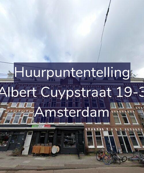 Foto gevel Huurpuntentelling voor Albert Cuypstraat 19-3, Amsterdam