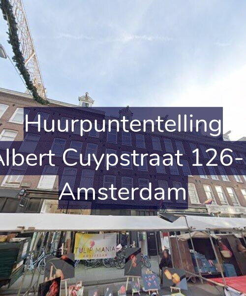 Foto gevel Huurpuntentelling voor Albert Cuypstraat 126-3, Amsterdam