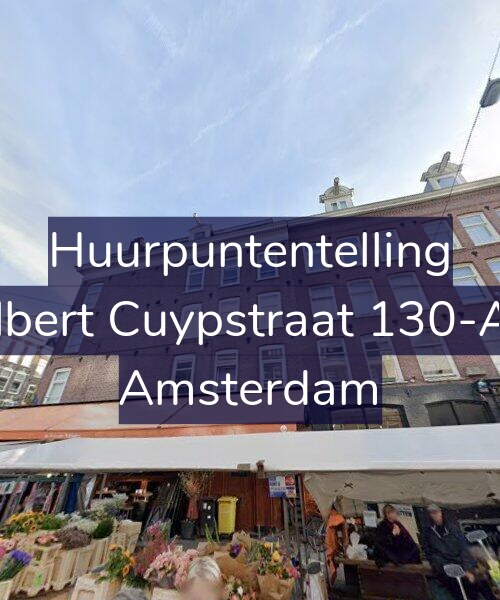Foto gevel Huurpuntentelling voor Albert Cuypstraat 130-A2, Amsterdam