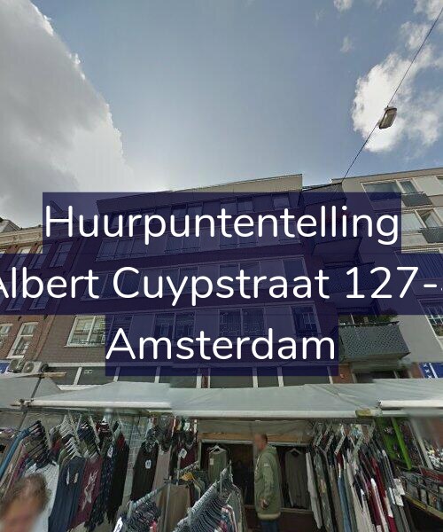 Foto gevel Huurpuntentelling voor Albert Cuypstraat 127-4, Amsterdam