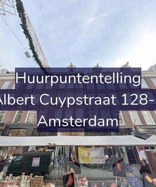 Foto gevel Huurpuntentelling voor Albert Cuypstraat 128-3, Amsterdam