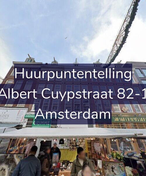 Foto gevel Huurpuntentelling voor Albert Cuypstraat 82-1, Amsterdam