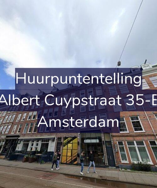 Foto gevel Huurpuntentelling voor Albert Cuypstraat 35-E, Amsterdam