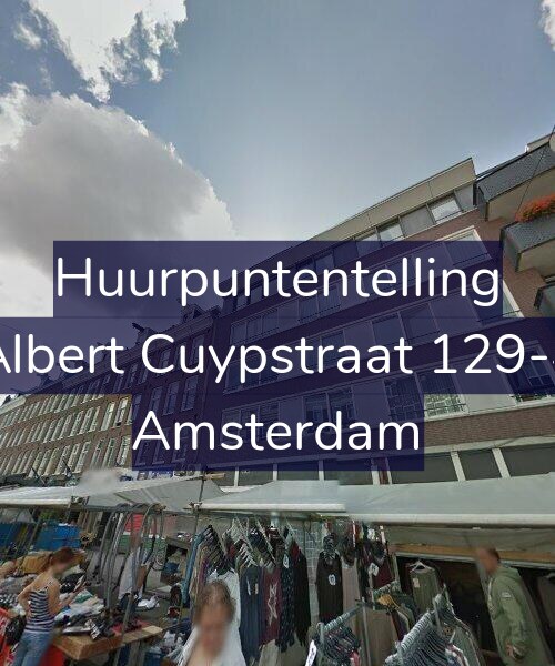 Foto gevel Huurpuntentelling voor Albert Cuypstraat 129-4, Amsterdam