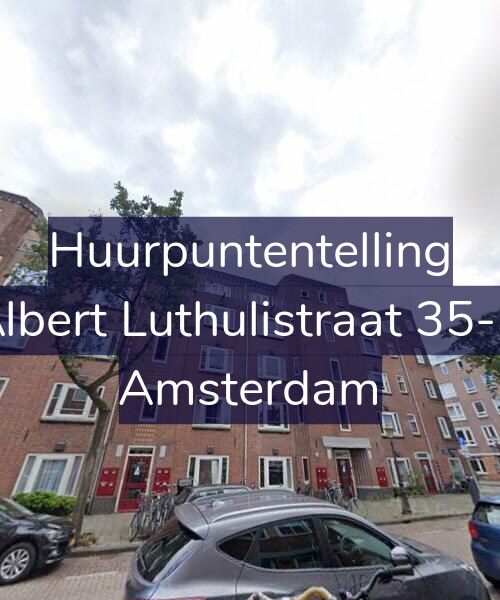 Foto gevel Huurpuntentelling voor Albert Luthulistraat 35-C, Amsterdam