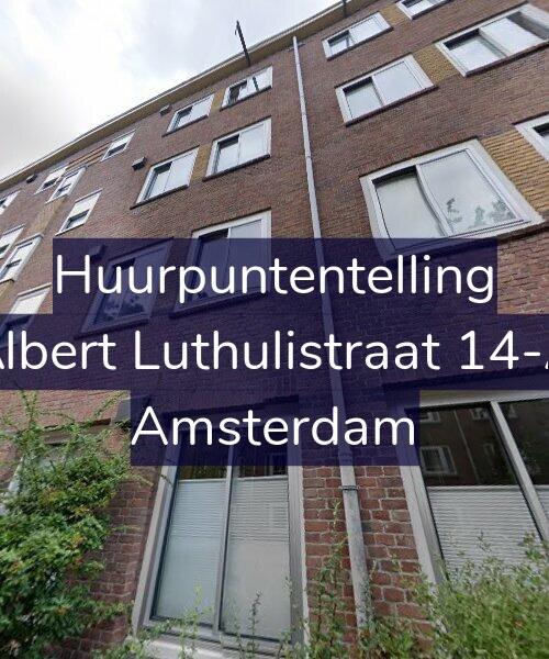 Foto gevel Huurpuntentelling voor Albert Luthulistraat 14-A, Amsterdam