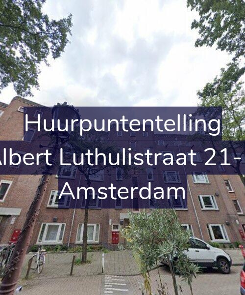Foto gevel Huurpuntentelling voor Albert Luthulistraat 21-D, Amsterdam