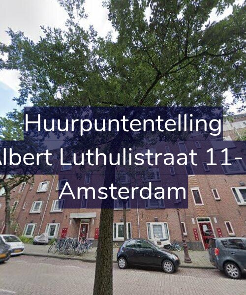 Foto gevel Huurpuntentelling voor Albert Luthulistraat 11-D, Amsterdam