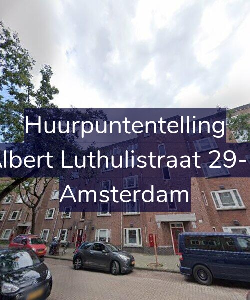 Foto gevel Huurpuntentelling voor Albert Luthulistraat 29-B, Amsterdam
