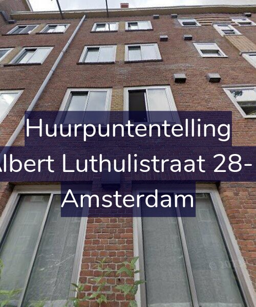 Foto gevel Huurpuntentelling voor Albert Luthulistraat 28-D, Amsterdam