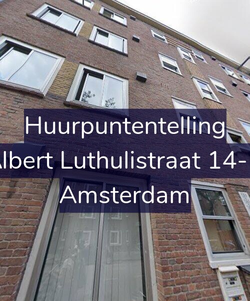 Foto gevel Huurpuntentelling voor Albert Luthulistraat 14-D, Amsterdam