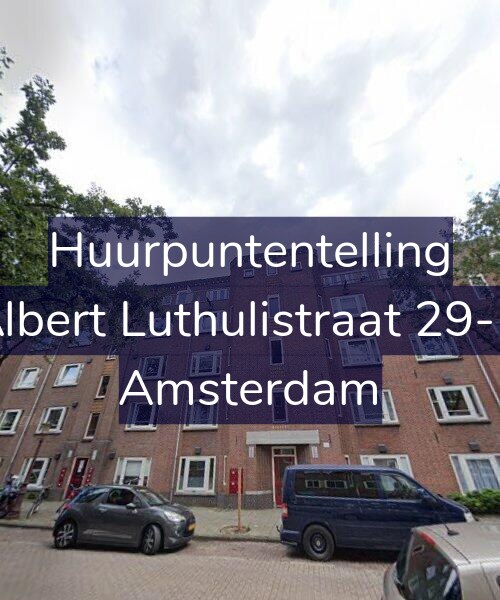 Foto gevel Huurpuntentelling voor Albert Luthulistraat 29-D, Amsterdam