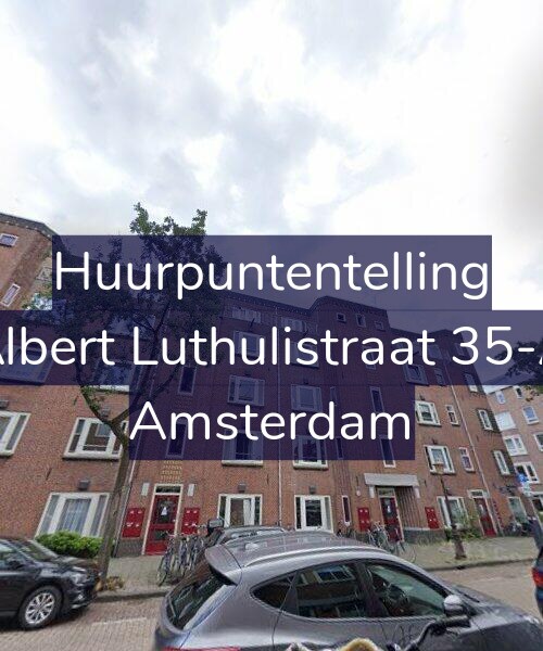 Foto gevel Huurpuntentelling voor Albert Luthulistraat 35-A, Amsterdam