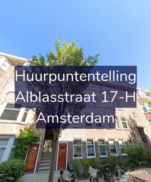 Foto gevel Huurpuntentelling voor Alblasstraat 17-H, Amsterdam