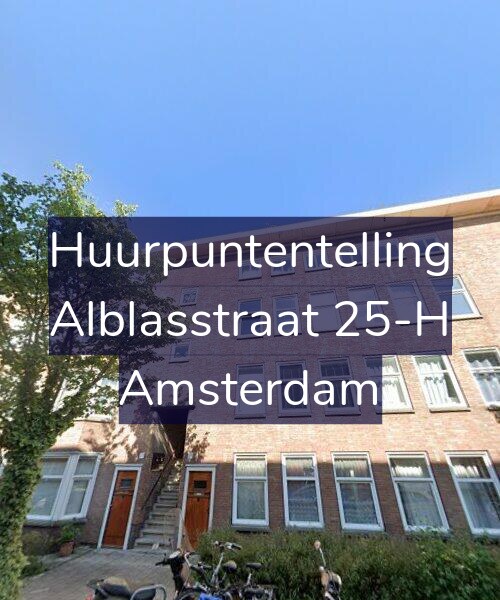 Foto gevel Huurpuntentelling voor Alblasstraat 25-H, Amsterdam