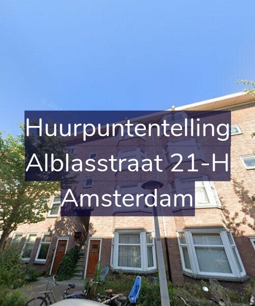 Foto gevel Huurpuntentelling voor Alblasstraat 21-H, Amsterdam