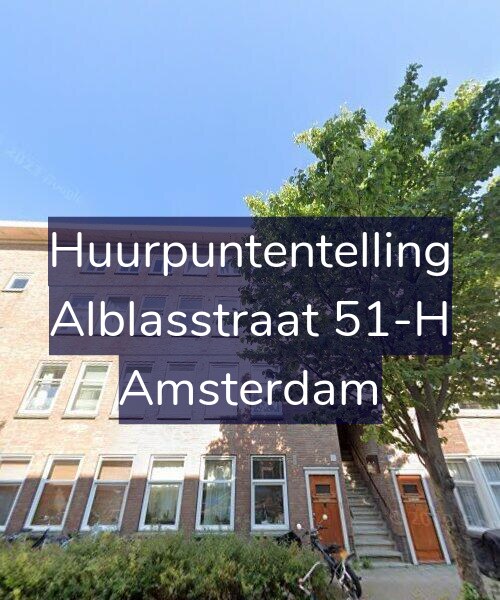 Foto gevel Huurpuntentelling voor Alblasstraat 51-H, Amsterdam