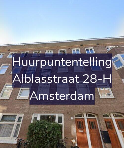 Foto gevel Huurpuntentelling voor Alblasstraat 28-H, Amsterdam